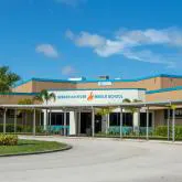 front view of Sebastian River Middle School Sebastian Florida